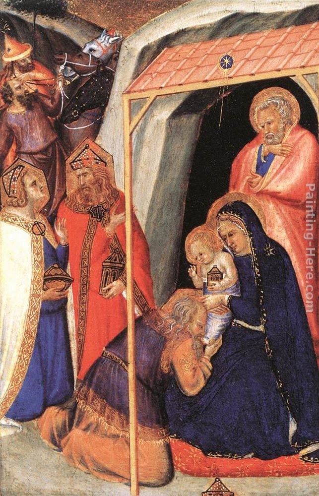 Pietro Lorenzetti Adoration of the Magi